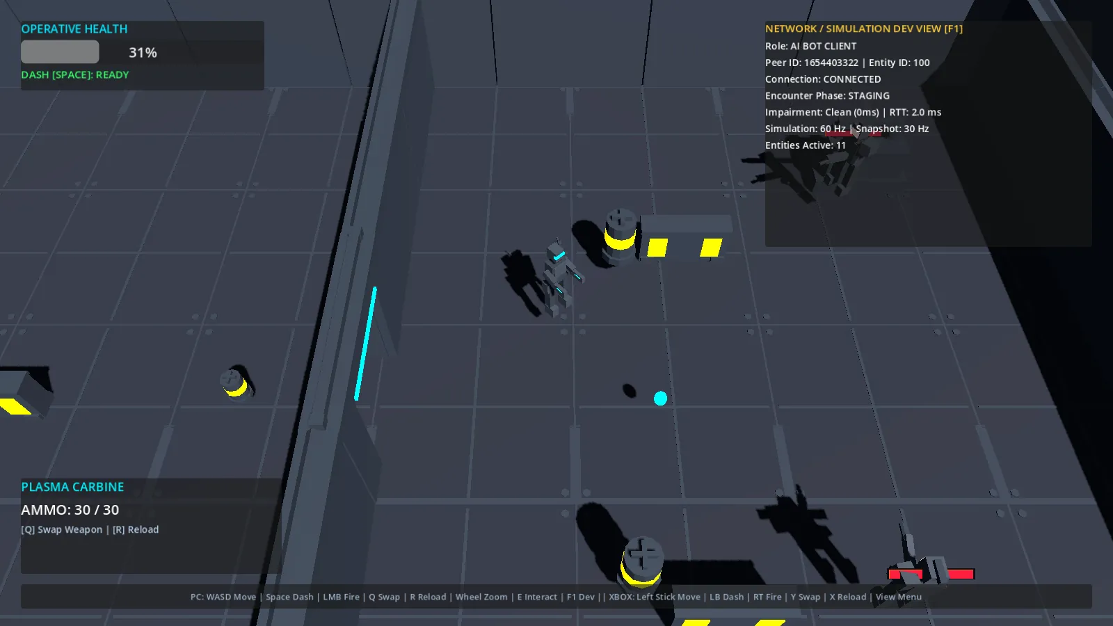 Sub-Grid Insurgency M3 with network overlay