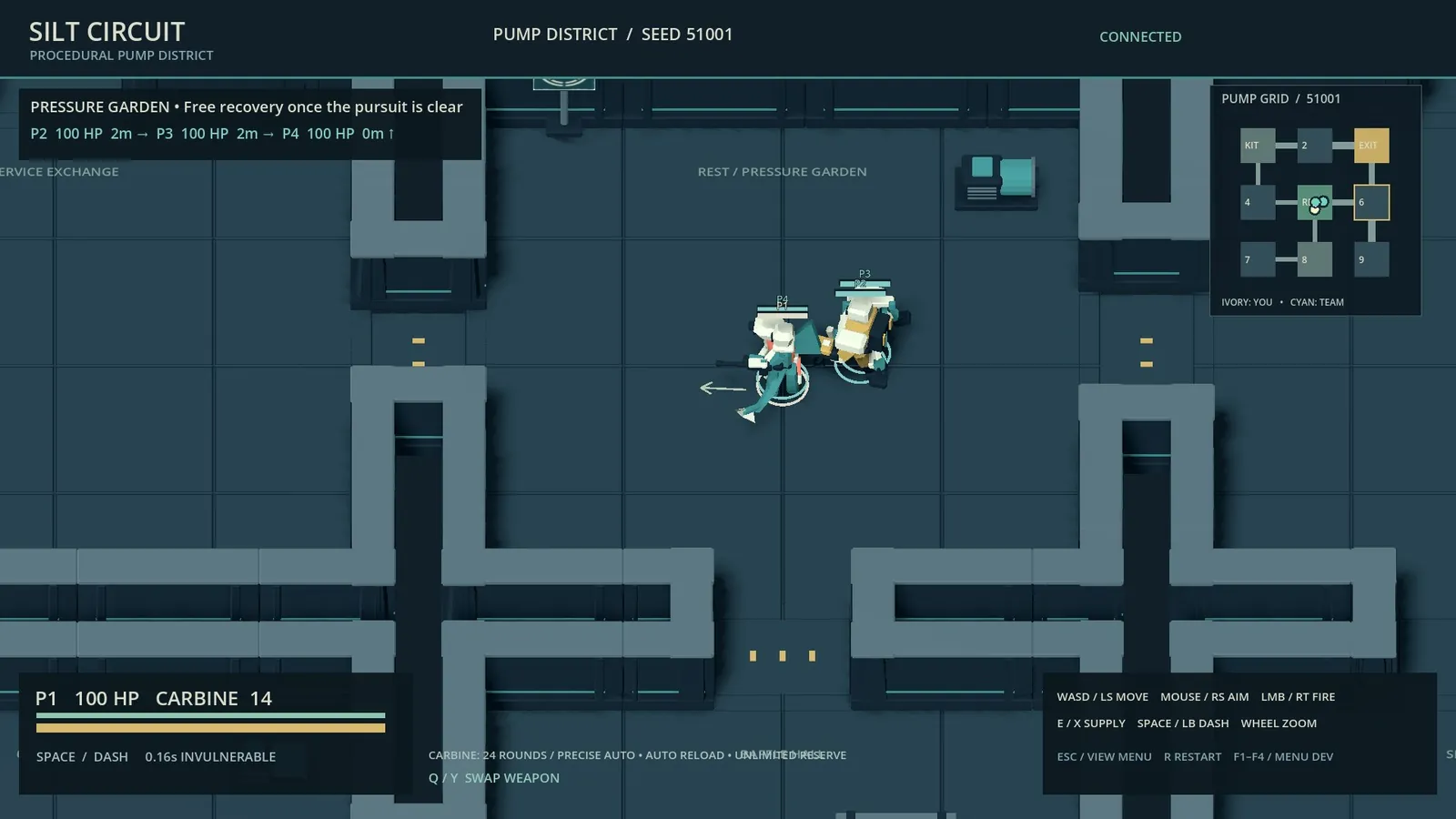 An agent-built cyberpunk co-op shooter