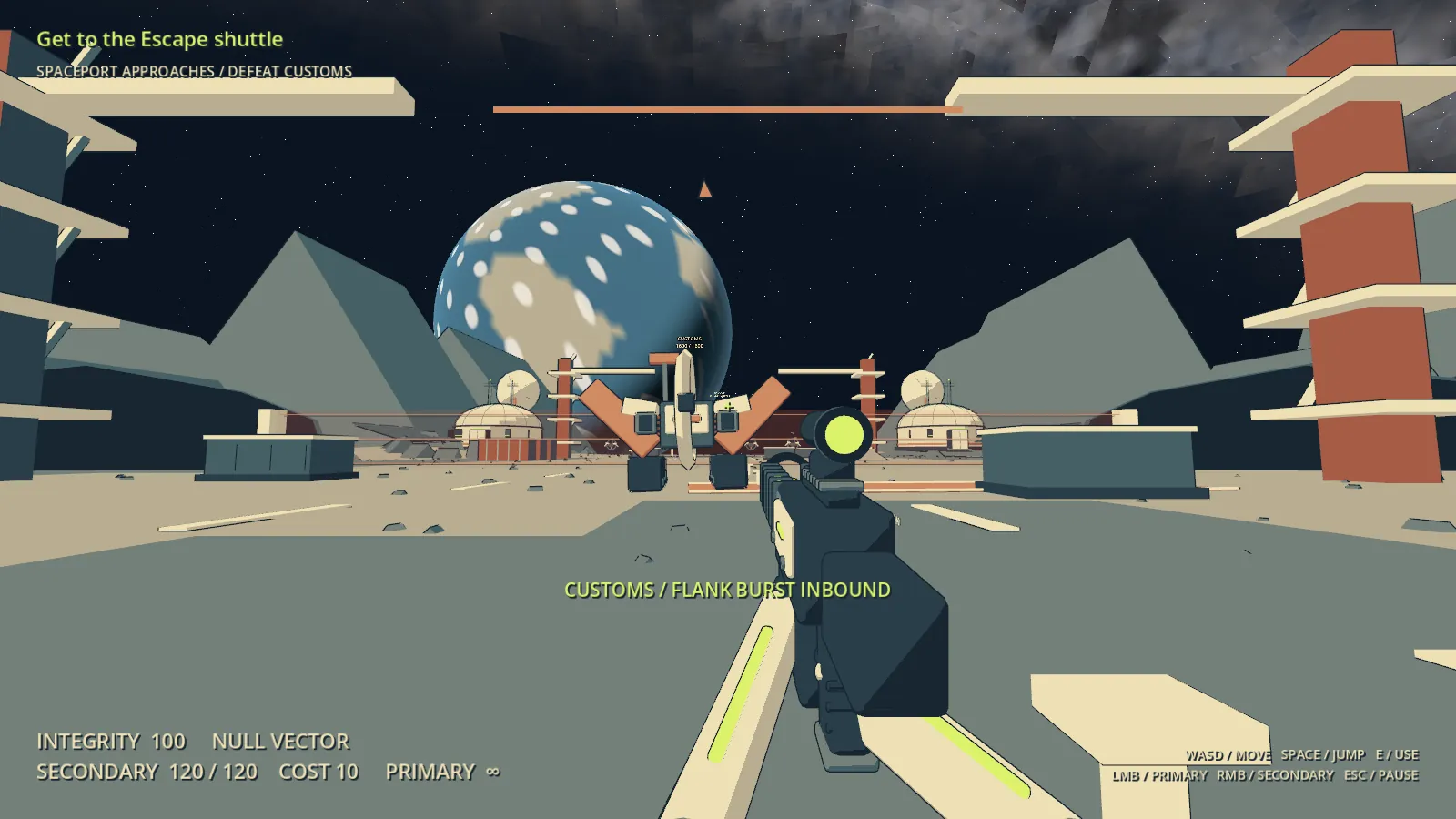 Astra Codex region 4 boss at the spaceport